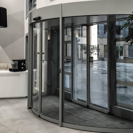 180° Curved Model Sliding Door