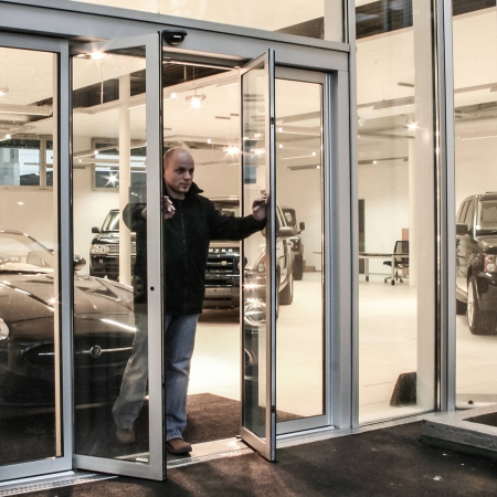 Autodoor Type Escape Routes