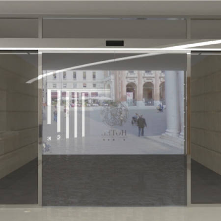 Pintu Otomatis Model DUEVILLE