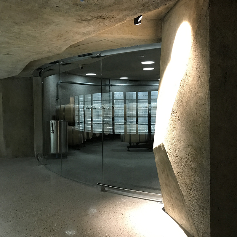 Pintu Otomatis Curved Sliding