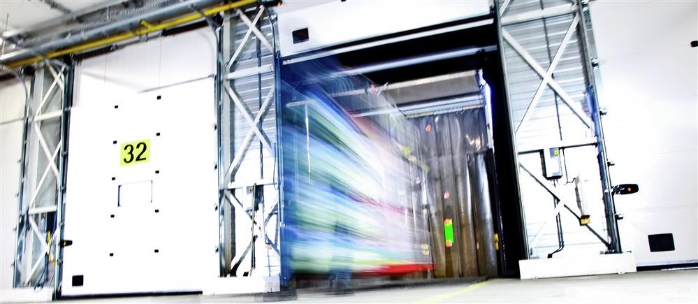 Pintu Otomatis Industri atau Gudang Pabrik