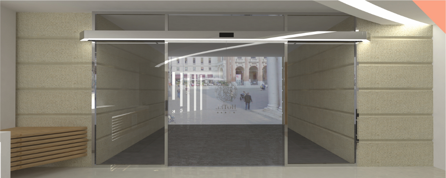 Pintu Otomatis Model DUEVILLE